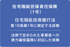 住宅瑕疵担保保険(1号)